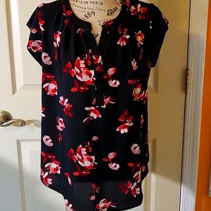 Hawthorn Morey Split Neck Blouse